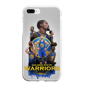 Чехол для iPhone 7Plus/8 Plus матовый с принтом Golden State Warriors 9 в Курске, Силикон | Область печати: задняя сторона чехла, без боковых панелей | draymond green | golden state warriors | klay thompson | nba | stephen curry | голден стэйт уорриорз | дрэймонд грин | клей томпсон | стефен карри