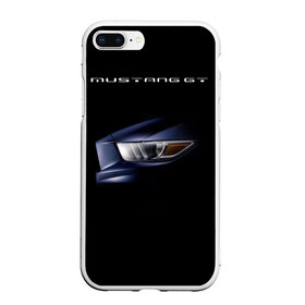 Чехол для iPhone 7Plus/8 Plus матовый с принтом Ford Mustang GT 2 в Курске, Силикон | Область печати: задняя сторона чехла, без боковых панелей | Тематика изображения на принте: cobra | ford | gt | mustang | shelby