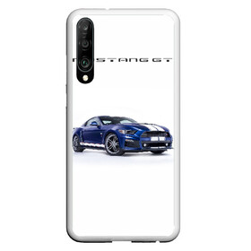 Чехол для Honor P30 с принтом Ford Mustang GT 3 в Курске, Силикон | Область печати: задняя сторона чехла, без боковых панелей | ford | gt | mustang | shelby | мустанг | форд | шэлби