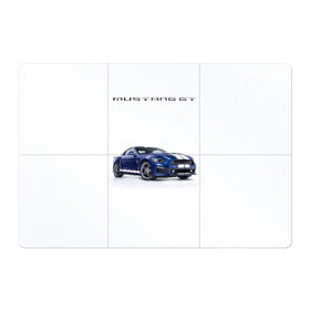Магнитный плакат 3Х2 с принтом Ford Mustang GT 3 в Курске, Полимерный материал с магнитным слоем | 6 деталей размером 9*9 см | Тематика изображения на принте: ford | gt | mustang | shelby | мустанг | форд | шэлби