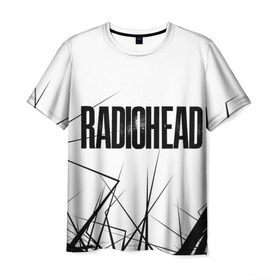 Мужская футболка 3D с принтом Radiohead 5 в Курске, 100% полиэфир | прямой крой, круглый вырез горловины, длина до линии бедер | radiohead | радиохэд | том йорк