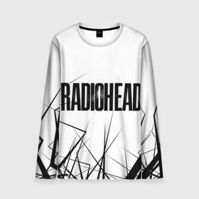 Мужской лонгслив 3D с принтом Radiohead 5 в Курске, 100% полиэстер | длинные рукава, круглый вырез горловины, полуприлегающий силуэт | radiohead | радиохэд | том йорк