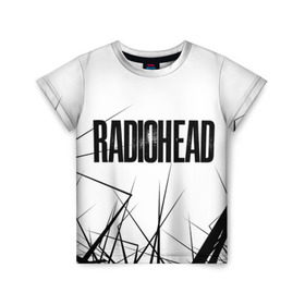 Детская футболка 3D с принтом Radiohead 5 в Курске, 100% гипоаллергенный полиэфир | прямой крой, круглый вырез горловины, длина до линии бедер, чуть спущенное плечо, ткань немного тянется | Тематика изображения на принте: radiohead | радиохэд | том йорк