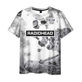 Мужская футболка 3D с принтом Radiohead 8 в Курске, 100% полиэфир | прямой крой, круглый вырез горловины, длина до линии бедер | Тематика изображения на принте: radiohead | радиохэд | том йорк