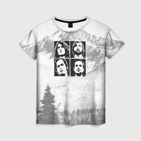 Женская футболка 3D с принтом The Killers 7 в Курске, 100% полиэфир ( синтетическое хлопкоподобное полотно) | прямой крой, круглый вырез горловины, длина до линии бедер | the killers