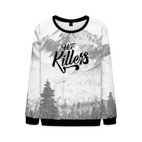 Мужской свитшот 3D с принтом The Killers 5 в Курске, 100% полиэстер с мягким внутренним слоем | круглый вырез горловины, мягкая резинка на манжетах и поясе, свободная посадка по фигуре | the killers