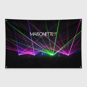 Флаг-баннер с принтом GTA - Night Club Maisonette 9 в Курске, 100% полиэстер | размер 67 х 109 см, плотность ткани — 95 г/м2; по краям флага есть четыре люверса для крепления | Тематика изображения на принте: gta | rockstar games | гта 4 | клуб