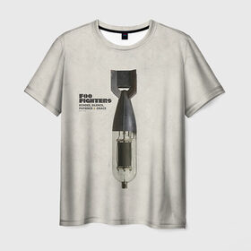 Мужская футболка 3D с принтом Foo Fighters в Курске, 100% полиэфир | прямой крой, круглый вырез горловины, длина до линии бедер | foo fighters | дэйв грол | фу файтерс