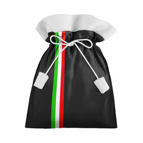 Подарочный 3D мешок с принтом Black Milk Italiano в Курске, 100% полиэстер | Размер: 29*39 см | Тематика изображения на принте: flag | italian | италия | итальянский | страна | страны | триколор | флаг