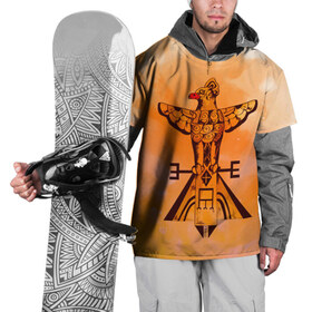 Накидка на куртку 3D с принтом этника в Курске, 100% полиэстер |  | геометрия | индейцы | ловец снов | орел | орнамент | перья | пирамида | птица | пустыня | символы | сокол | тотем | узоры | этно | ястреб