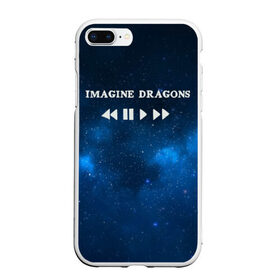 Чехол для iPhone 7Plus/8 Plus матовый с принтом Imagine dragons в Курске, Силикон | Область печати: задняя сторона чехла, без боковых панелей | imagine dragons