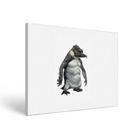 Холст прямоугольный с принтом Пингвинопитек в Курске, 100% ПВХ |  | лженаука | пингвин