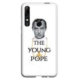 Чехол для Honor P Smart Z с принтом The Young Pope в Курске, Силикон | Область печати: задняя сторона чехла, без боковых панелей | young pope | джуд | лоу | молодой папа