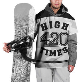 Накидка на куртку 3D с принтом High Times 420 Camo в Курске, 100% полиэстер |  | Тематика изображения на принте: camouflage | камо | камуфляж