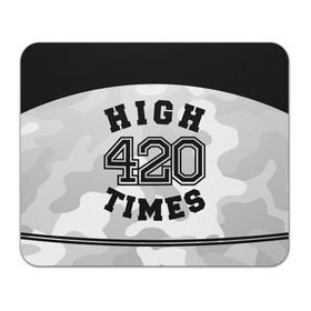Коврик прямоугольный с принтом High Times 420 Camo в Курске, натуральный каучук | размер 230 х 185 мм; запечатка лицевой стороны | camouflage | камо | камуфляж