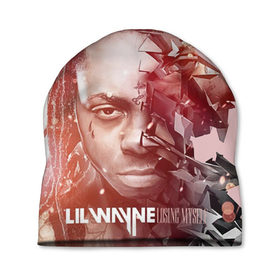 Шапка 3D с принтом Lil Wayne 7 в Курске, 100% полиэстер | универсальный размер, печать по всей поверхности изделия | 