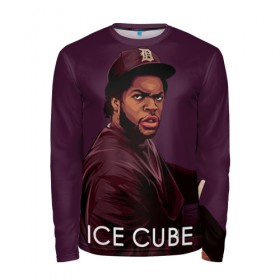 Мужской лонгслив 3D с принтом Ice Cube 5 в Курске, 100% полиэстер | длинные рукава, круглый вырез горловины, полуприлегающий силуэт | ice cube | oshea jackson | rap | айс кьюб | гангста рэп | о’ши дже́ксон | рэп