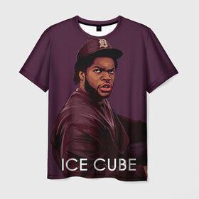 Мужская футболка 3D с принтом Ice Cube 5 в Курске, 100% полиэфир | прямой крой, круглый вырез горловины, длина до линии бедер | Тематика изображения на принте: ice cube | oshea jackson | rap | айс кьюб | гангста рэп | о’ши дже́ксон | рэп
