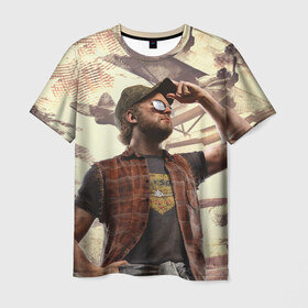 Мужская футболка 3D с принтом Рэднэк в Курске, 100% полиэфир | прямой крой, круглый вырез горловины, длина до линии бедер | far cry | far cry 5 | фар край
