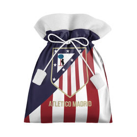 Подарочный 3D мешок с принтом Атлетико Мадрид в Курске, 100% полиэстер | Размер: 29*39 см | atletico madrid | football | spanish | атлетико мадрид | испанский | клуб | футбольный