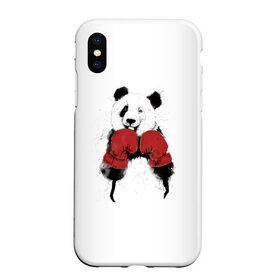 Чехол для iPhone XS Max матовый с принтом Панда боксер в Курске, Силикон | Область печати: задняя сторона чехла, без боковых панелей | бамбук | бамбуковый медведь | бокс | боксерские | брызги | енот | животное | коала | красивый | красная книга | кунгфу | медведь | милый | мишка | очки | панда | перчатки | пот | прикол | прикольный