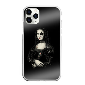 Чехол для iPhone 11 Pro матовый с принтом Мона Лиза Kiss в Курске, Силикон |  | Тематика изображения на принте: джин симмонс | картина | пол стэнли | эйс фрейли