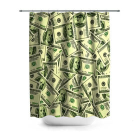 Штора 3D для ванной с принтом Benjamin Franklin в Курске, 100% полиэстер | плотность материала — 100 г/м2. Стандартный размер — 146 см х 180 см. По верхнему краю — пластиковые люверсы для креплений. В комплекте 10 пластиковых колец | 3d | benjamin franklin | америка | богатство | валюта | денежные купюры | деньги | доллар | зеленые | сша | текстуры