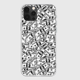 Чехол для iPhone 12 Pro с принтом Benjamin Franklin $ в Курске, силикон | область печати: задняя сторона чехла, без боковых панелей | 3d | benjamin franklin | америка | богатство | валюта | денежные купюры | деньги | доллар | зеленые | сша | текстуры