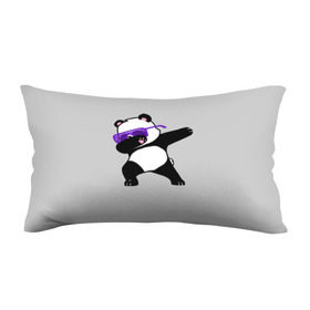 Подушка 3D антистресс с принтом Panda в Курске, наволочка — 100% полиэстер, наполнитель — вспененный полистирол | состоит из подушки и наволочки на молнии | panda dab | животные | панда