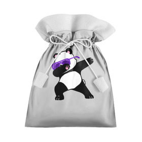 Подарочный 3D мешок с принтом Panda в Курске, 100% полиэстер | Размер: 29*39 см | panda dab | животные | панда
