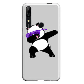 Чехол для Honor P Smart Z с принтом Panda в Курске, Силикон | Область печати: задняя сторона чехла, без боковых панелей | panda dab | животные | панда