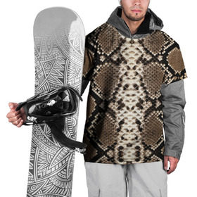 Накидка на куртку 3D с принтом Питон в Курске, 100% полиэстер |  | Тематика изображения на принте: аллигатор | варан | игуана | кайман | кожа | крокодил | питон | ящерица