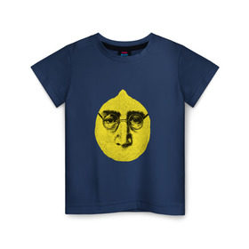 Детская футболка хлопок с принтом John Lemon карандашем в Курске, 100% хлопок | круглый вырез горловины, полуприлегающий силуэт, длина до линии бедер | john lennon | the beatles | битлз | джон леннон | лимон