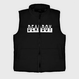 Мужской жилет утепленный 3D с принтом DeadBoy в Курске,  |  | bones | dead boy | deadboy | th@ kid | элмо кеннеди оконнор