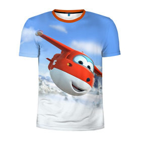Мужская футболка 3D спортивная с принтом Супер крылья 1 в Курске, 100% полиэстер с улучшенными характеристиками | приталенный силуэт, круглая горловина, широкие плечи, сужается к линии бедра | 
