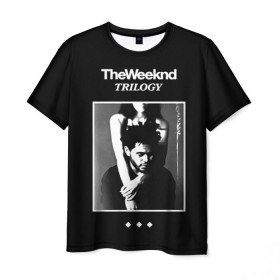 Мужская футболка 3D с принтом The Weeknd в Курске, 100% полиэфир | прямой крой, круглый вырез горловины, длина до линии бедер | Тематика изображения на принте: the weeknd | викенд | тесфайе | уикенд
