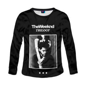 Женский лонгслив 3D с принтом The Weeknd в Курске, 100% полиэстер | длинные рукава, круглый вырез горловины, полуприлегающий силуэт | the weeknd | викенд | тесфайе | уикенд