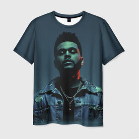 Мужская футболка 3D с принтом The Weeknd в Курске, 100% полиэфир | прямой крой, круглый вырез горловины, длина до линии бедер | the weeknd | викенд | тесфайе | уикенд