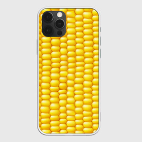 Чехол для iPhone 12 Pro с принтом Сладкая вареная кукуруза в Курске, силикон | область печати: задняя сторона чехла, без боковых панелей | еда | кукуруза