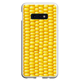 Чехол для Samsung S10E с принтом Сладкая вареная кукуруза в Курске, Силикон | Область печати: задняя сторона чехла, без боковых панелей | еда | кукуруза