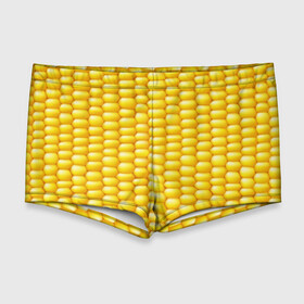 Мужские купальные плавки 3D с принтом Сладкая вареная кукуруза в Курске, Полиэстер 85%, Спандекс 15% |  | Тематика изображения на принте: еда | кукуруза