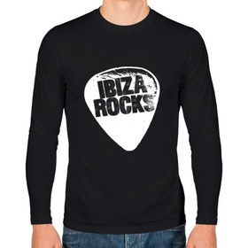 Мужской лонгслив хлопок с принтом Ibiza Rocks Black & White в Курске, 100% хлопок |  | dj | ibiza | pink | rocks | вечеринка | гламур | диджей | дизайн | ибица | клуб | мода | остров | отпуск | пафос | путешествие | рок | стиль