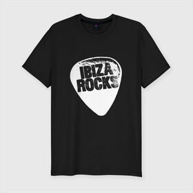 Мужская футболка премиум с принтом Ibiza Rocks Black & White в Курске, 92% хлопок, 8% лайкра | приталенный силуэт, круглый вырез ворота, длина до линии бедра, короткий рукав | dj | ibiza | pink | rocks | вечеринка | гламур | диджей | дизайн | ибица | клуб | мода | остров | отпуск | пафос | путешествие | рок | стиль