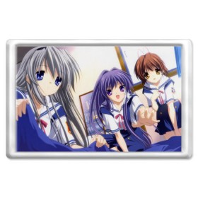 Магнит 45*70 с принтом Clannad в Курске, Пластик | Размер: 78*52 мм; Размер печати: 70*45 | Тематика изображения на принте: clannad