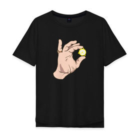 Мужская футболка хлопок Oversize с принтом Золотые часы в Курске, 100% хлопок | свободный крой, круглый ворот, “спинка” длиннее передней части | криминальное чтиво | тарантино