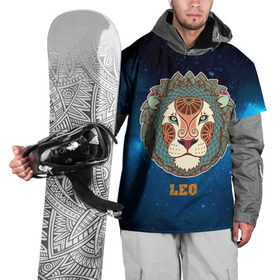 Накидка на куртку 3D с принтом Лев в Курске, 100% полиэстер |  | звезды | космос | созвездие