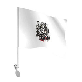 Флаг для автомобиля с принтом Бешеные псы в Курске, 100% полиэстер | Размер: 30*21 см | бешеные псы | тарантино