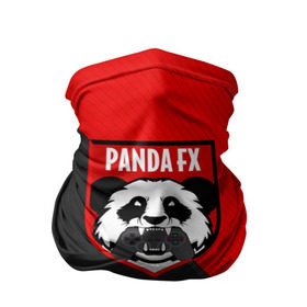 Бандана-труба 3D с принтом PandafxTM в Курске, 100% полиэстер, ткань с особыми свойствами — Activecool | плотность 150‒180 г/м2; хорошо тянется, но сохраняет форму | 7f united | fifa | pandafx | панда
