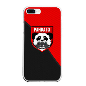 Чехол для iPhone 7Plus/8 Plus матовый с принтом PandafxTM в Курске, Силикон | Область печати: задняя сторона чехла, без боковых панелей | 7f united | fifa | pandafx | панда