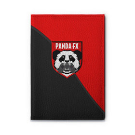 Обложка для автодокументов с принтом PandafxTM в Курске, натуральная кожа |  размер 19,9*13 см; внутри 4 больших “конверта” для документов и один маленький отдел — туда идеально встанут права | Тематика изображения на принте: 7f united | fifa | pandafx | панда